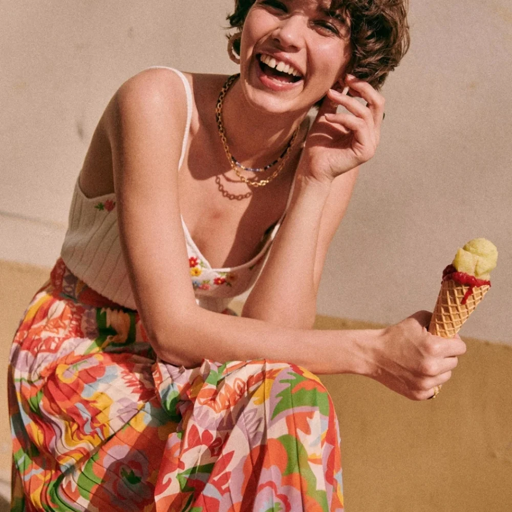 Sezane Dilo Skirt - Picture 6 of 7
